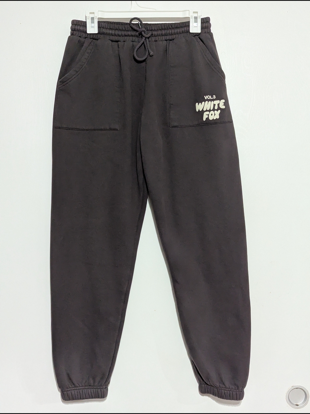 White Fox Brown Jogger Sweatpants